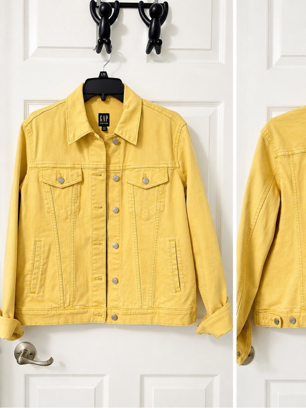 GAP Yellow Denim Trucker Jacket